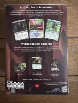 Magic: The Gathering [Strixhaven: School of Mages] - Witherbloom Witchcraft Comm 630509959020 - Image 2