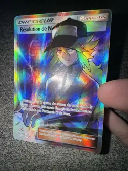 RESOLUTION DE N FULL ART - POKEMON 232/236 SL12 ECLIPSE COSMIQUE NEUF FR - Image 3