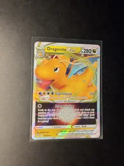 Pokemon Go Dragonite Vstar 050/078 Fullart Holo Dragoran Karte 2022 EN NM - Image 3