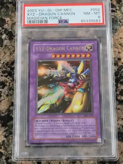 Yu-Gi-Oh! TCG - XYZ-Dragon Cannon - MFC-052 - Unlimited Ultra Rare - PSA 8 NM - Image 1