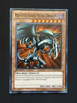 Yu-Gi-Oh! "Red-Eyes Black Metal Dragon" LCJW-EN031 | 1st Edition Common | VLP - Image 1