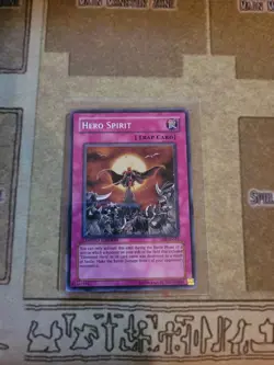 YUGIOH TCG HERO SPIRIT DPK-ENSE3 SECRET LIMITED EDITION LP - Image 1
