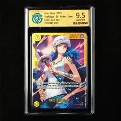 CCG 9.5 GemMint 2025 One Piece CHN Trafalgar D.Water Law EB03-062 SEC - Image 1