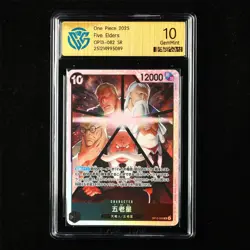 CCG 10 GemMint 2025 One Piece JPN Five Elders OP13-082 SR - Image 1