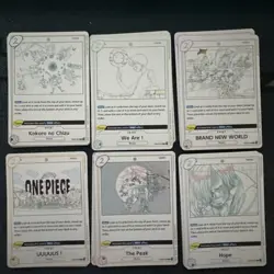 Anime 25th Collection EB02 Music Event We Are One Piece TCG ENGLISH SET OF 6 - Image 1