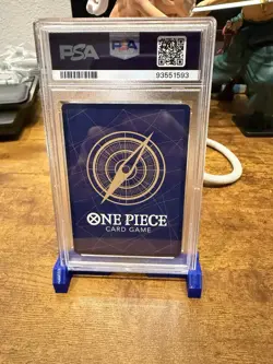 PSA 10 GEM MINT SANJI Alternate Art OP01-013 One Piece Romance PRE ERRATA - Image 2