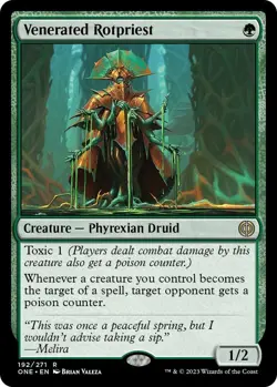 Venerated Rotpriest R Phyrexia: All Will Be One 192 NM - Image 1