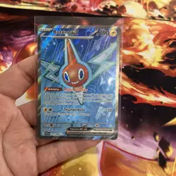 Rotom ex 111/094 Ultra Rare Full Art Phantasmal Flames 2025 Pokemon NM - Image 1