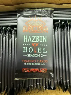 HAZBIN HOTEL Season 2 Trading Cards 1st Edition Booster Pack Lot Of 20 IN HAND - Image 2