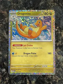 Pokemon Dragonite Holo Promo Card 012/015 2025 McDonald’s Dragon Discovery M24EN - Image 1