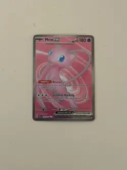 Pokemon Mew EX TCG Card 193/165 Scarlet & Violet 151 Series VERY SHARP - Image 1