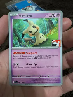 Mimikyu 097/193 Prize Pack Series Cards Regular - Rare Prize Pack Mimikyu - Image 1