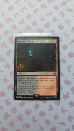 MTG- Haunted Ridge - Universes Beyond: Doctor Who (WHO) - Image 1