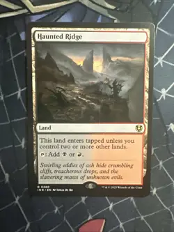 MTG Innistrad Remastered Rare Haunted Ridge #0280 - Image 1