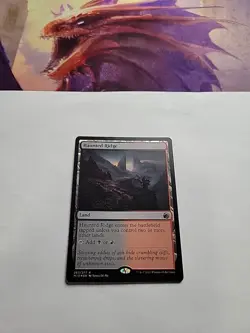 MTG - Haunted Ridge Innistrad: Midnight Hunt Foil Rare #263 - Image 2