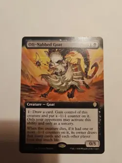 Oft-Nabbed Goat (Extended Art) Commander: Lorwyn Eclipsed Regular - Image 1
