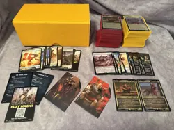 Mtg Fallout Dogmeat & Caesar Commander 2 Decks Unplayed Universes Beyond sleeved - Image 1