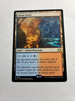 Steam Vents - Lorwyn Eclipsed MTG Plus Bonus Rare!!! - Image 1