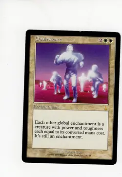 Opalescence Urza's Destiny LP scratches MTG Magic the Gathering c - Image 1