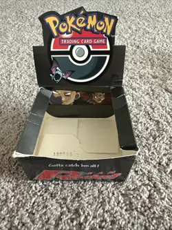 2000 Pokemon WOTC 1st Edition Team Rocket Booster Box *EMPTY* No Cards/packs - Image 4