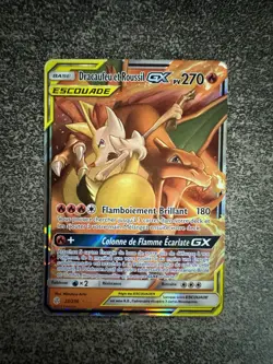 DRACAUFEU ET ROUSSIL GX - POKEMON 22/236 SL12 ECLIPSE COSMIQUE NEUF FR - Image 1