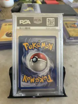 2000 POKEMON BASE SET 2 #5 CLEFABLE-HOLO PSA 8.5 - Image 2