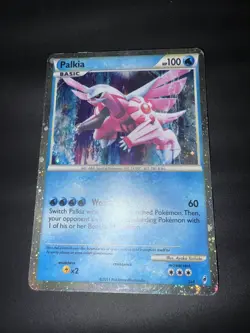 POKEMON TCG CALL OF LEGENDS #SL8 PALKIA HOLO SHINY RARE Minor edge wear - Image 1
