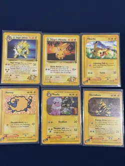 Pokemon Lot Vintage E-Reader Pikachu Jolteon - Image 1