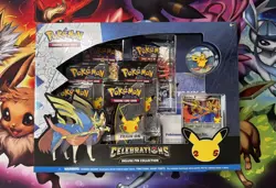 Pokemon Tcg Celebrations 25th Anniversary Deluxe Pin Collection Box Zacian MINT! 820650809422 - Image 1