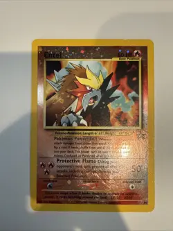 Pokemon TCG Entei Wizards Black Star Promos 34 Holo Promo Promo - Image 1