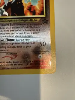 Pokemon TCG Entei Wizards Black Star Promos 34 Holo Promo Promo - Image 3