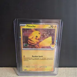 Pokemon TCG Pikachu 051 /162 2026 Pokemon Day Stamped Promo 🔥 - Image 1