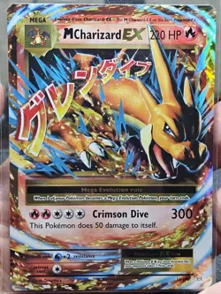 Pokemon TCG M Charizard EX 13/108 XY Evolutions- NM - Image 1