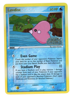 Luvdisc 7/100 Holo Ultra Rare Holo EX Crystal Guardians Stamped LP/MP - Image 1