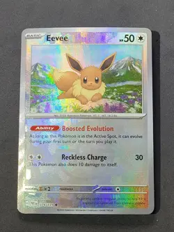 Eevee 074/131 Poke Ball Pattern Prismatic Evolutions Pokemon TCG - Image 1