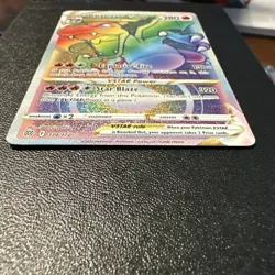 Pokemon SWSH: Brilliant Stars Rainbow Charizard VSTAR 174/172 Mint Condition - Image 2