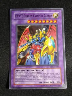 Yu-Gi-Oh! VWXYZ-Dragon Catapult Cannon EEN-EN031 Unlimited Super Rare LP - Image 1