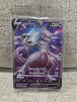 Mewtwo V SWSH229 Sword & Shield Promo Full Art Pokemon TCG NM - Sealed - Image 1