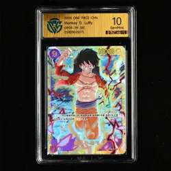 CCG 10 GemMint 2024 ONE PIECE CHN Monkey D. Luffy OP09-119 SEC - Image 2