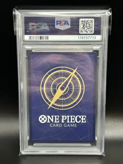 2023 Monkey D. Luffy Alternate Art #013 OP06-013 One Piece Japanese PSA 9 - Image 2