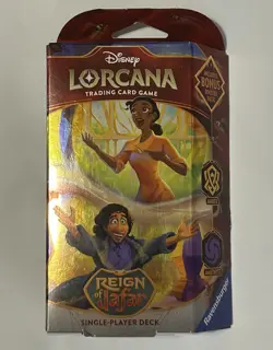 Disney Lorcana TCG - Reign of Jafar S08 - SINGLE-PLAYER DECK [Amber & Amethyst] - Image 1