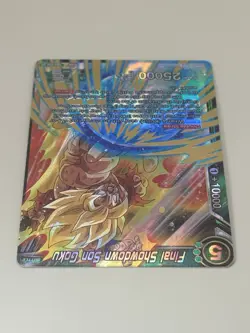 Final Showdown Son Goku TB3-035 SR Foil Dragon Ball Super Card Game | NM - Image 2