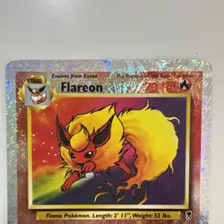Flareon Reverse holo 10/110, 2002 Legendary Collection, Pokemon Card TCG NM - Image 2
