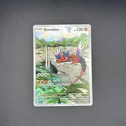 Koraidon SVP 014 Scarlet & Violet Full Art Black Star Promo Holo Pokemon Card NM - Image 1