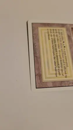 Magic MTG 3rd Edition Revised Savannah LP Near Mint NM Rare R Land Card - Image 4