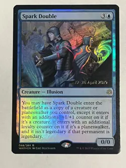 Spark Double DMG Prerelease Foil War of the Spark MTG - Image 1