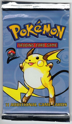Pokemon Base Set 2 WOTC Booster Pack New Sealed Raichu Art - Image 1