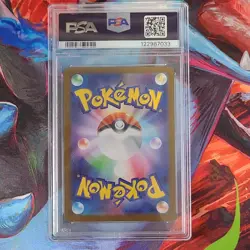 Pokemon Team Rocket's Nidoking ex 126/098 SV10 Special Art Rare Holo PSA 9 - Image 2