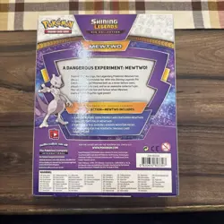 Pokemon TCG: Shining legends Pin Collection Mewtwo. Factory Sealed, Rare! - Image 2