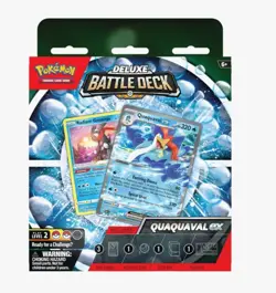 Pokemon TCG Deluxe Battle Deck Quaquaval ex - Image 1